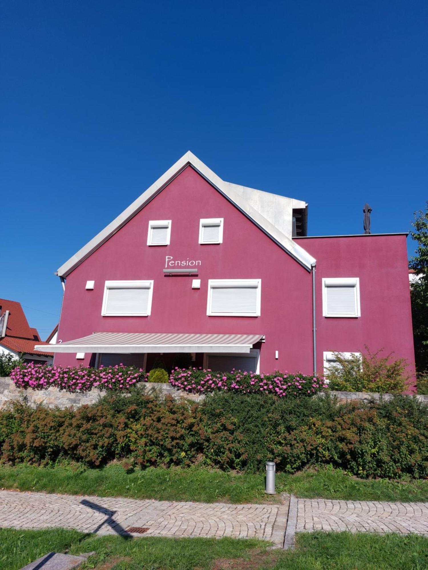 Pension Am Kirchberg Wehringen Екстер'єр фото