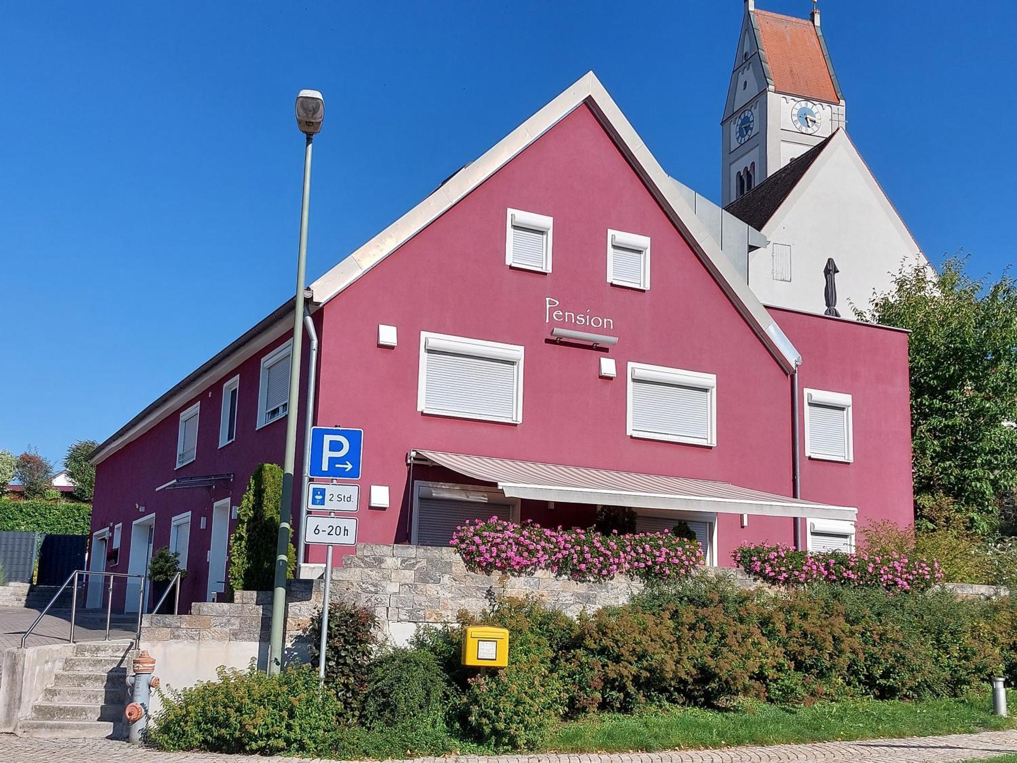Pension Am Kirchberg Wehringen Екстер'єр фото